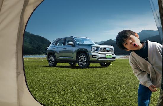 105Km tide electric version officially listed, Haval second generation big dog PHEV strength interpretation of a car multi-purpose _fororder_image008