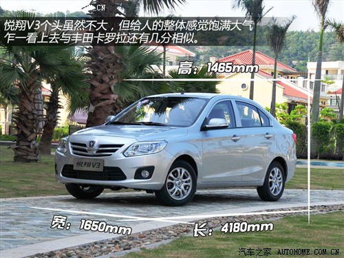 Changan Changan Automobile Yuexiang v3 2012 1.3 Manual Luxury Model