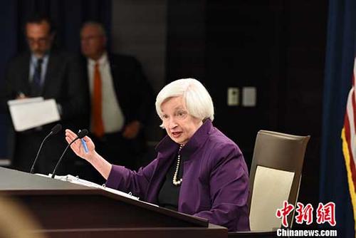 Data Map: The current Federal Reserve Chairman Yellen